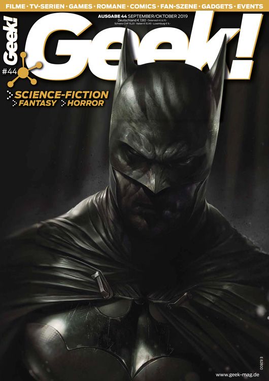 GEEK (De) magazine side cover Issue 44  September/October 2019