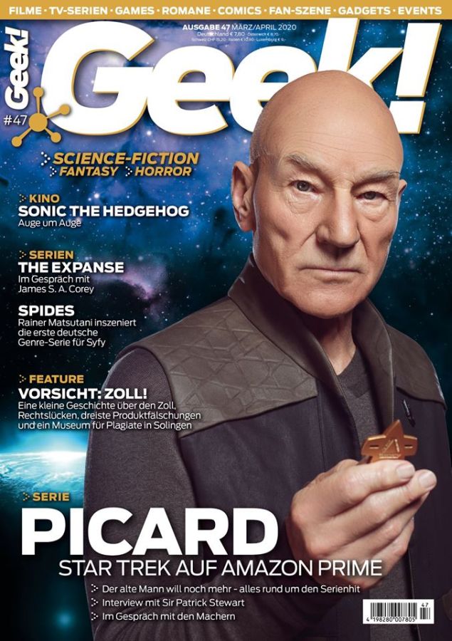 GEEK (De) magazine side cover Issue 47  March/April 2020