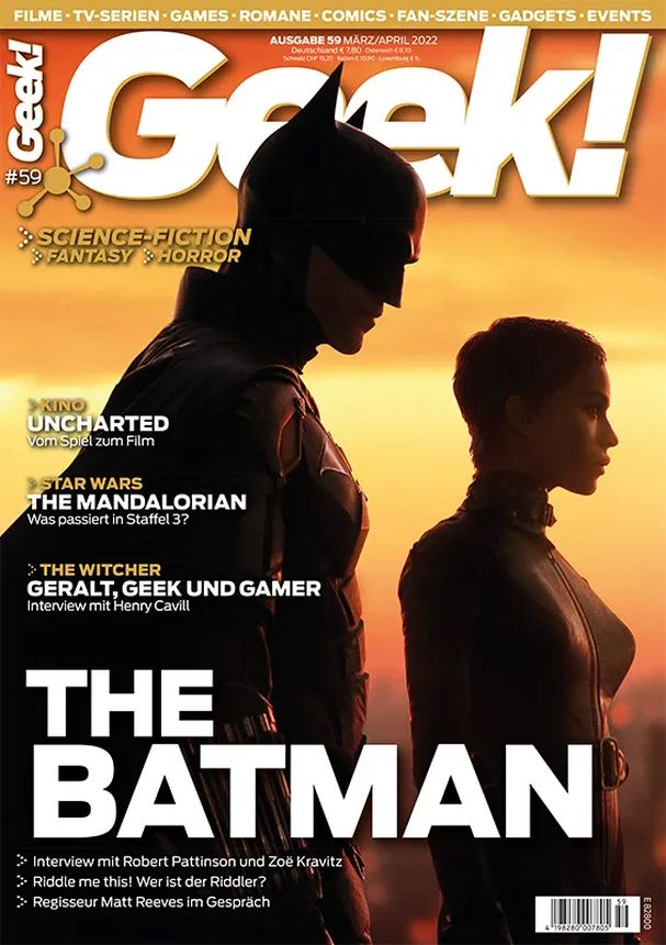 GEEK (De) magazine side cover Issue 59  March/April 2022