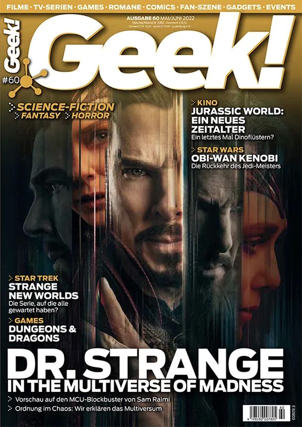 GEEK (De) magazine side cover Issue 60  May/June 2022