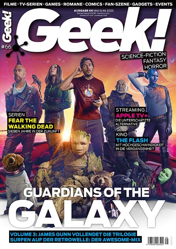 GEEK (De) magazine side cover Issue 66  May/June 2023