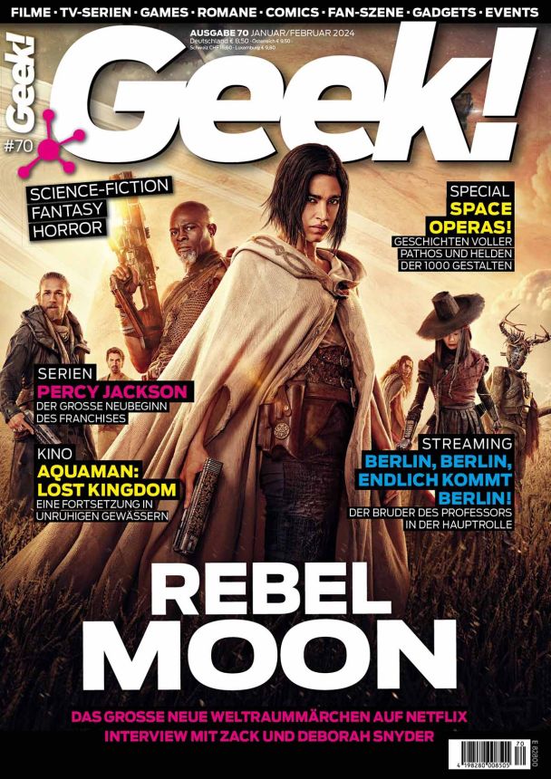 GEEK (De) magazine side cover Issue 70  January/February 2024