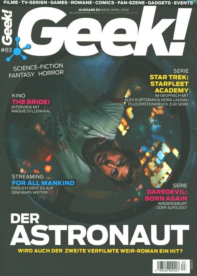 GEEK (De) magazine side cover Issue 83  March/April 2026