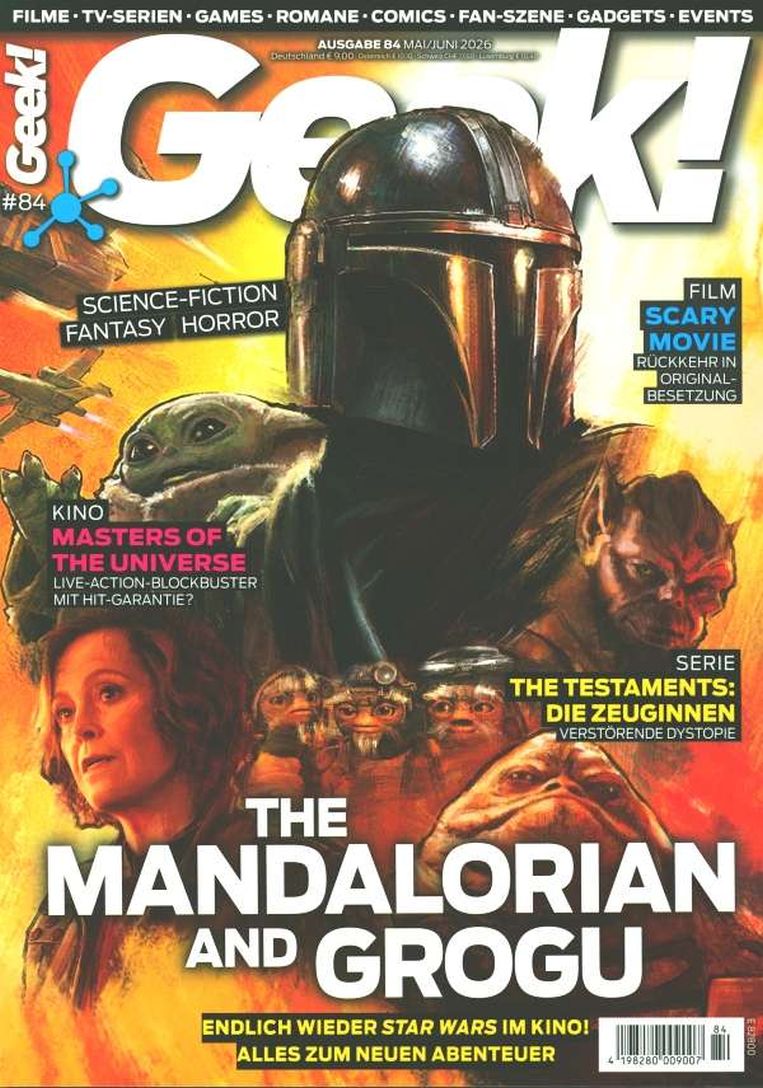 GEEK (De) magazine side cover Issue 84  May/June 2026