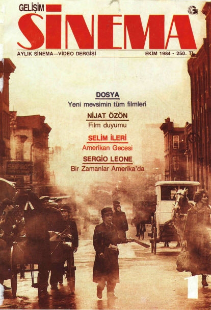 GELISIM SINEMA magazine side cover Issue 1  October 1984