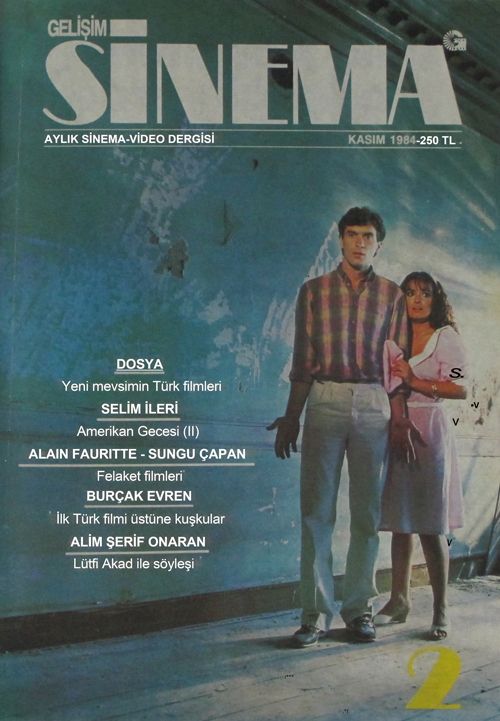 GELISIM SINEMA magazine side cover Issue 2  November 1984