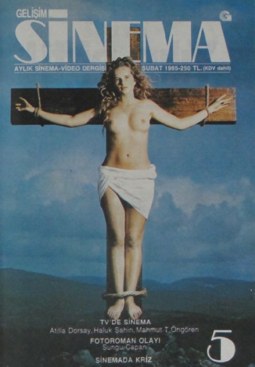 GELISIM SINEMA magazine side cover Issue 5  February 1985
