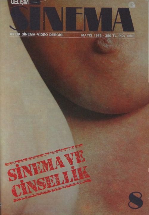 GELISIM SINEMA magazine side cover Issue 8  May 1985