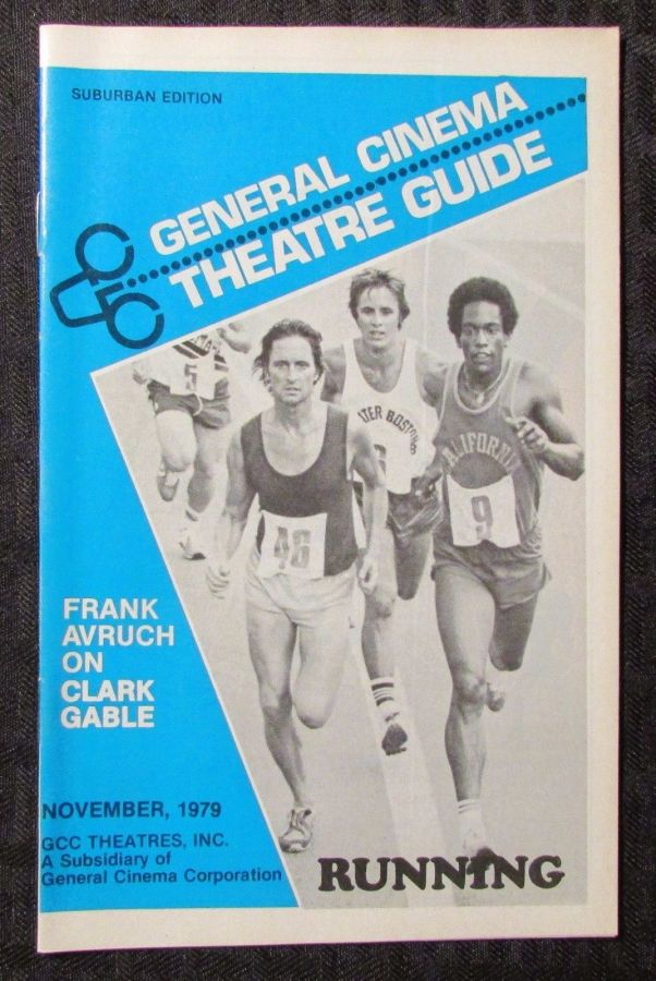 GENERAL CINEMA THEATRE GUIDE magazine side cover November 1979