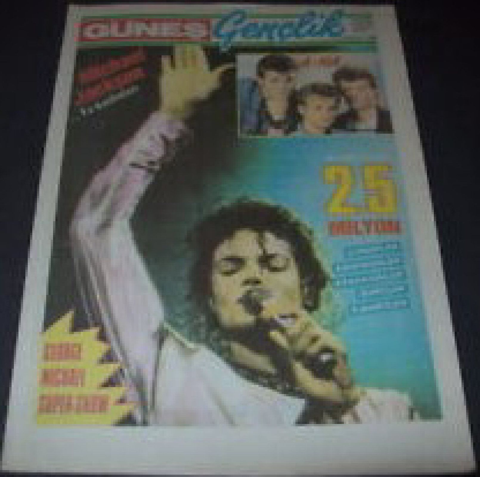 GENCLIK VE MUSIK magazine side cover  June 1988
