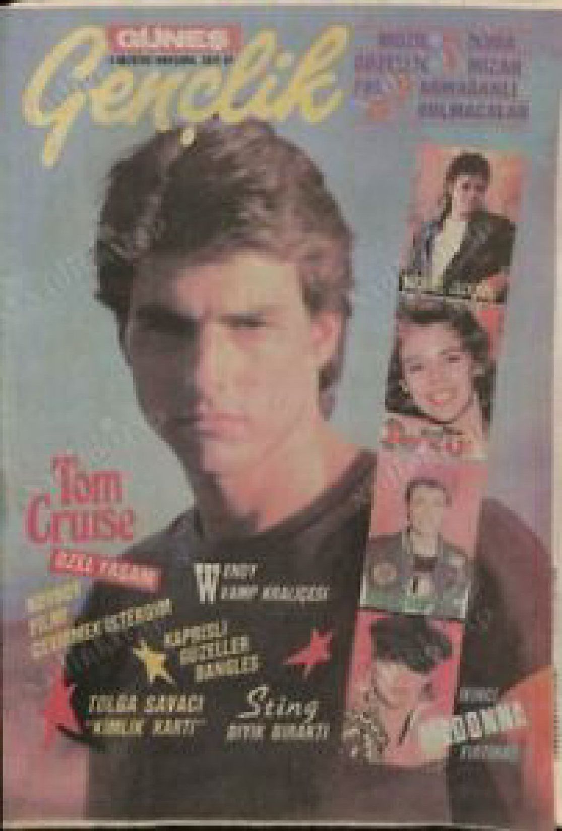 GENCLIK VE MUSIK magazine side cover   1989