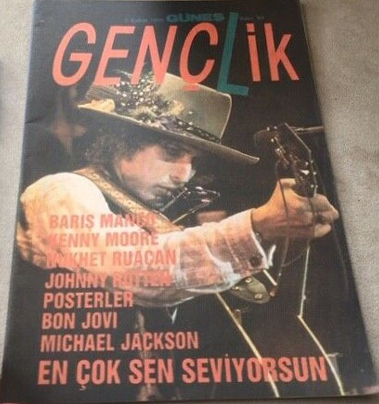 GENCLIK VE MUSIK magazine side cover   1990