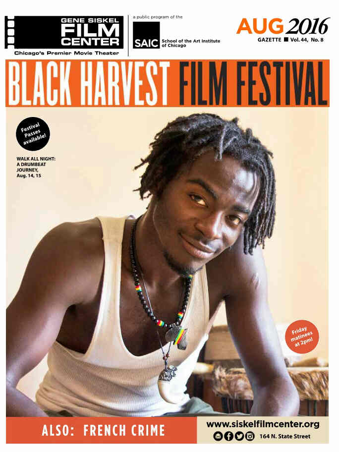 GENE SISKEL FILM CENTER magazine side cover August 2016