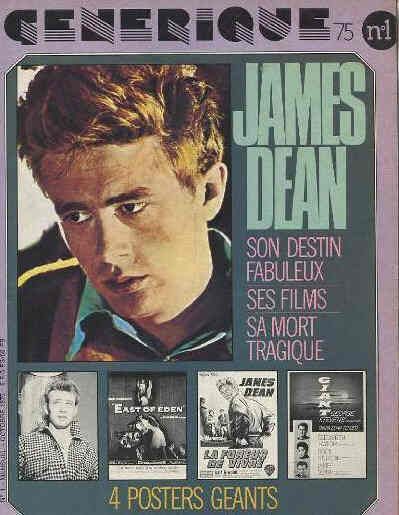 GENERIQUE (70s) magazine side cover Issue 1  2nd series October 1975