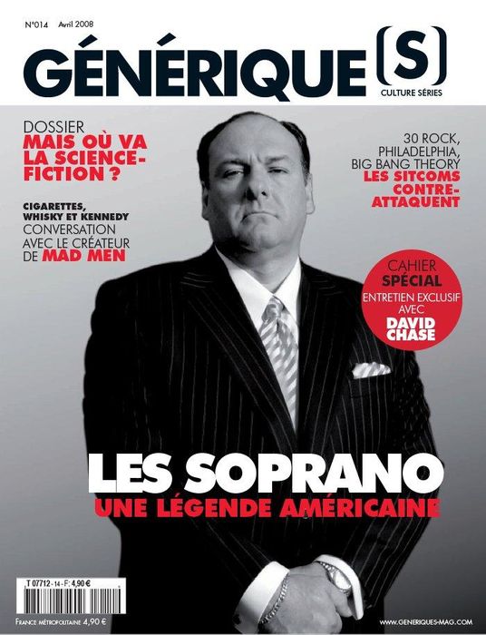GENERIQUE(S) magazine side cover Issue 14 April 2008