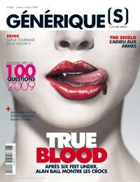 GENERIQUE(S) magazine side cover Issue 20 January/February 2009