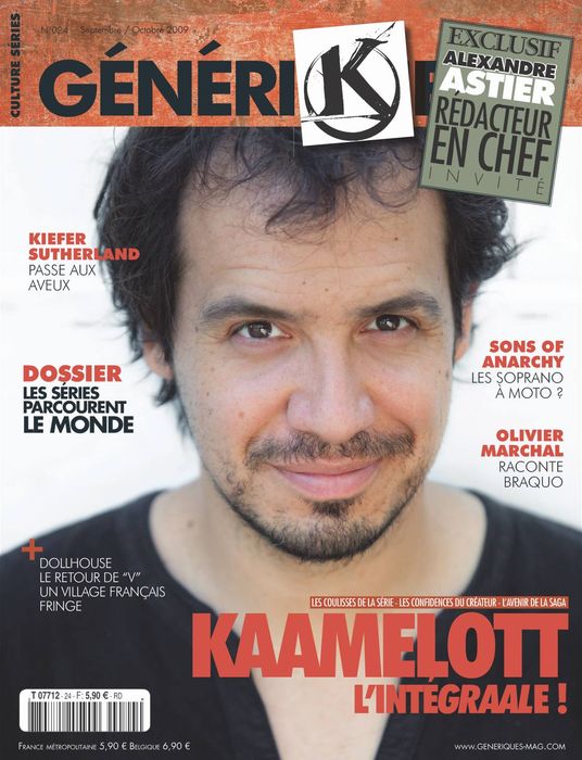 GENERIQUE(S) magazine side cover Issue 24 October 2009