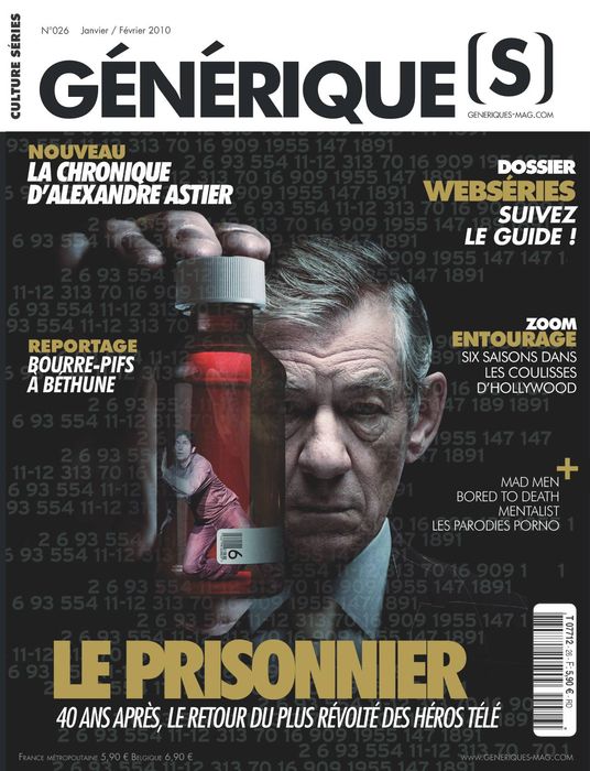 GENERIQUE(S) magazine side cover Issue 26 January/February 2010