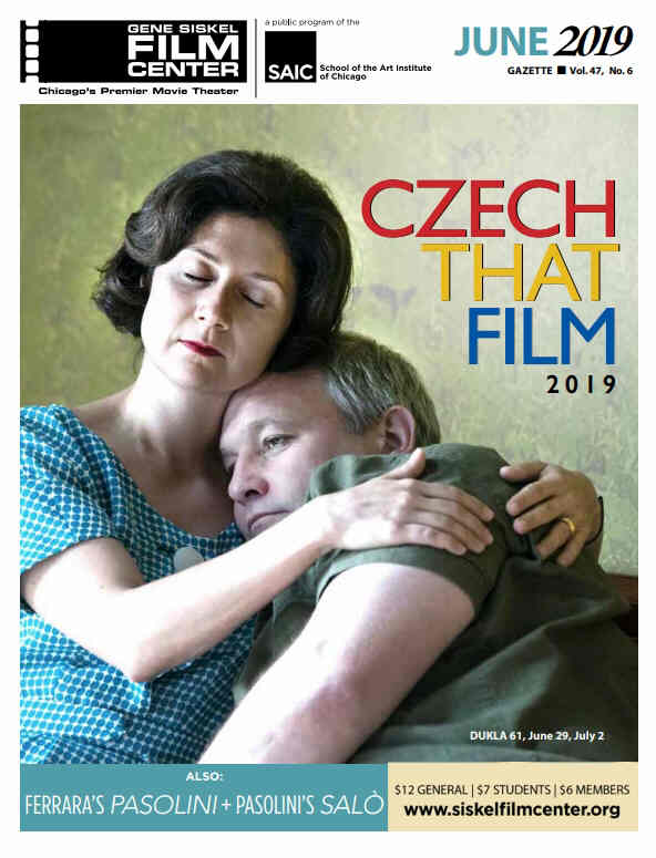 GENE SISKEL FILM CENTER magazine side cover  June 2019