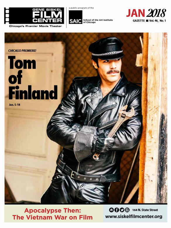 GENE SISKEL FILM CENTER magazine side cover  January 2018