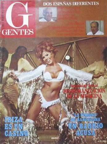 GENTES magazine side cover Issue 7   1976
