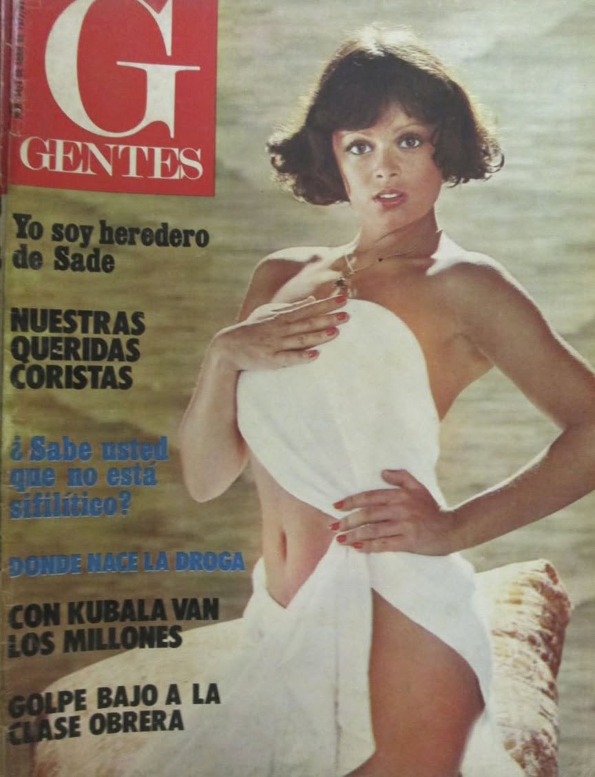 GENTES magazine side cover Issue 34   1977