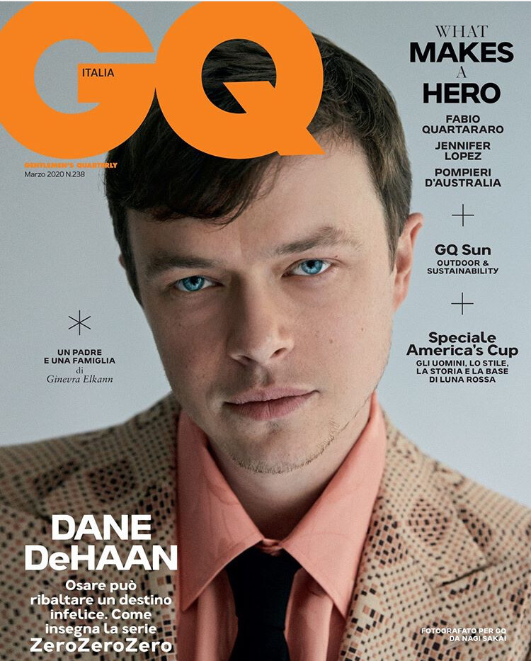 GENTLEMENS QUARTERLY ITALY magazine cover  March 2020
