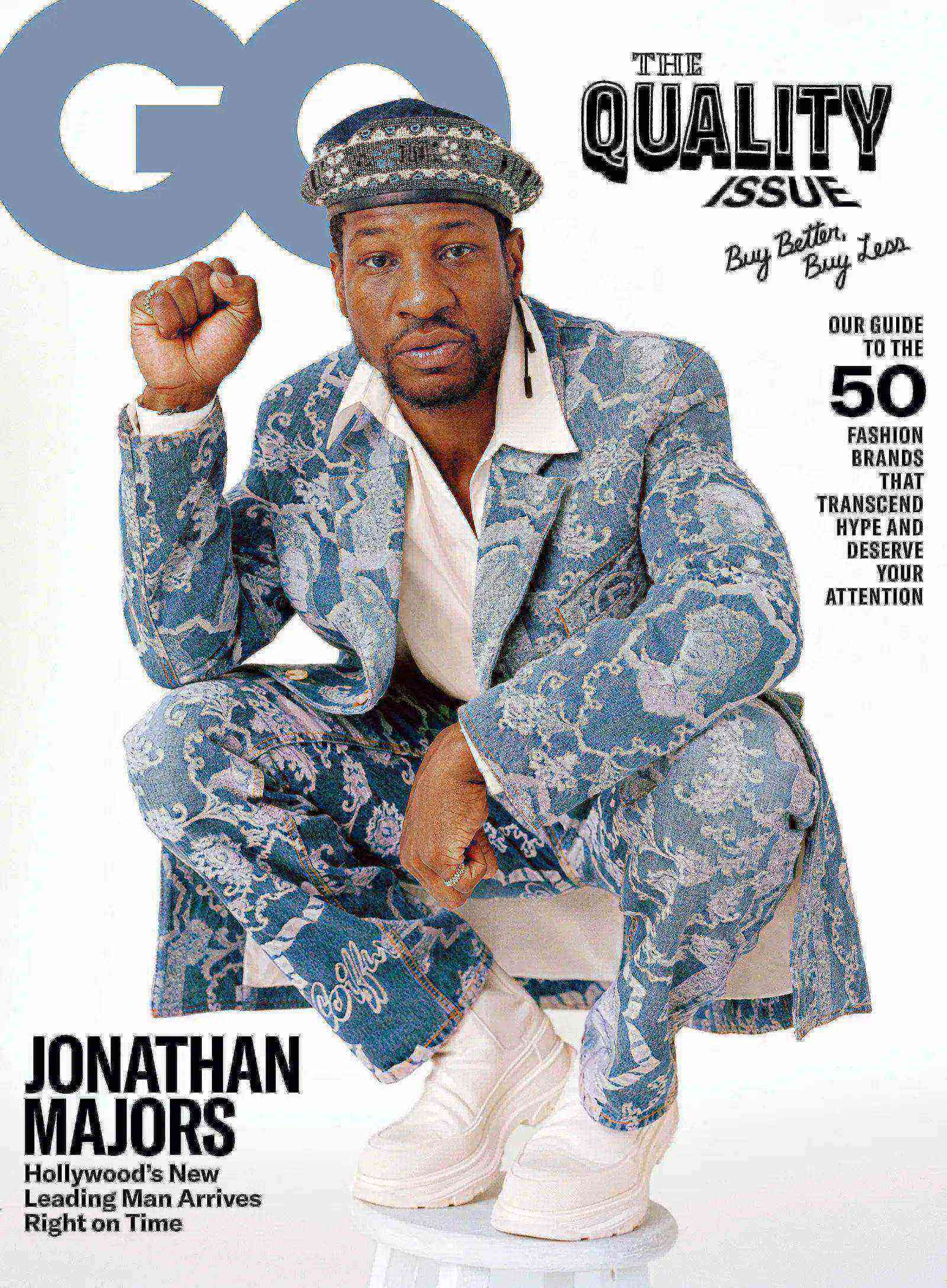 GENTLEMENS QUARTERLY magazine cover  October 2020