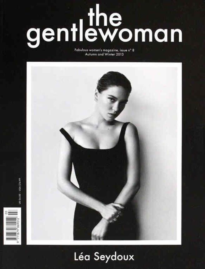 THE GENTLEWOMAN magazine side cover Issue 8 Autumn 2013