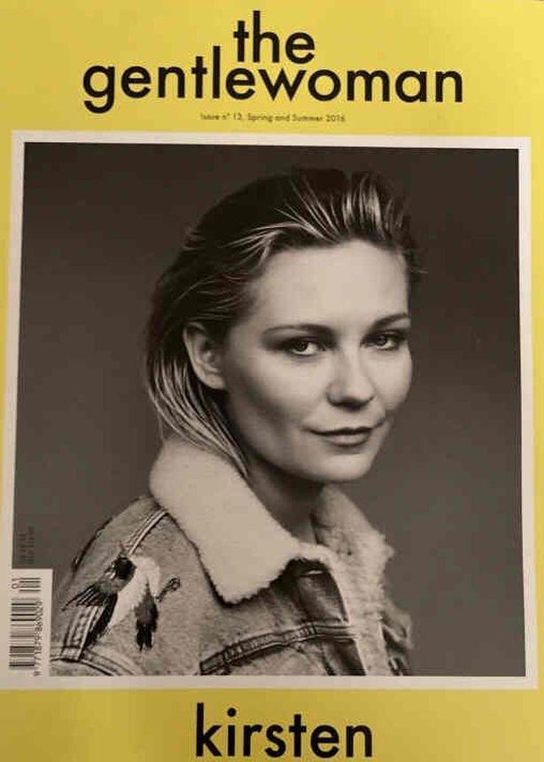 THE GENTLEWOMAN magazine side cover Issue 13 Spring 2016