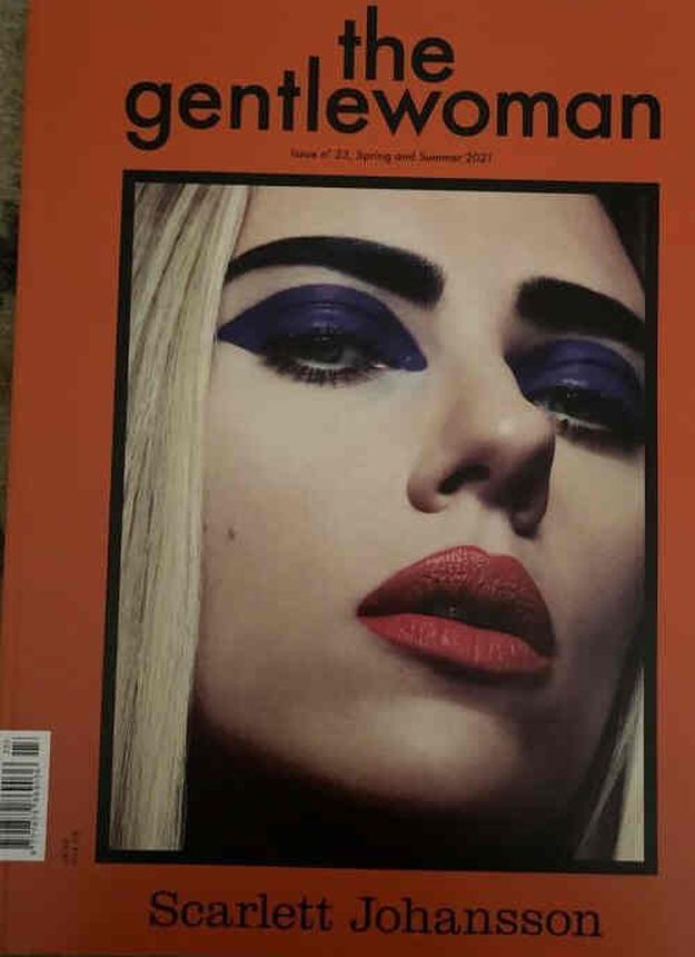THE GENTLEWOMAN magazine side cover Issue 23 Spring 2021