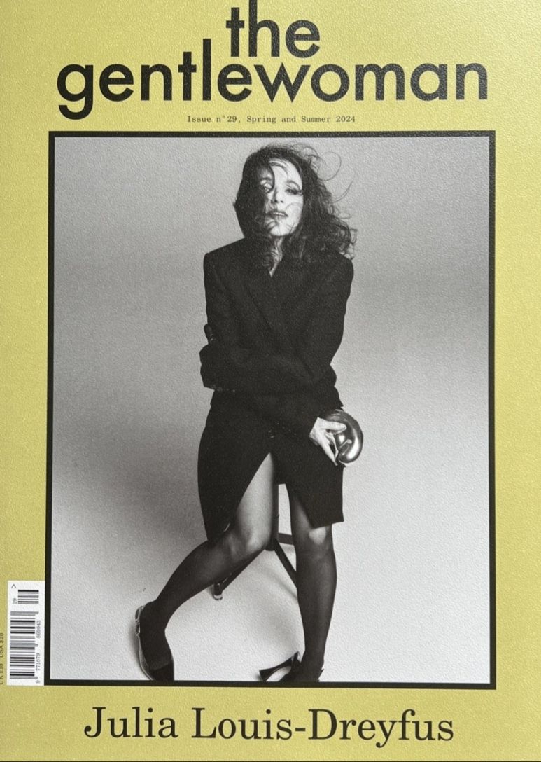 THE GENTLEWOMAN magazine side cover Issue 29 Spring 2024