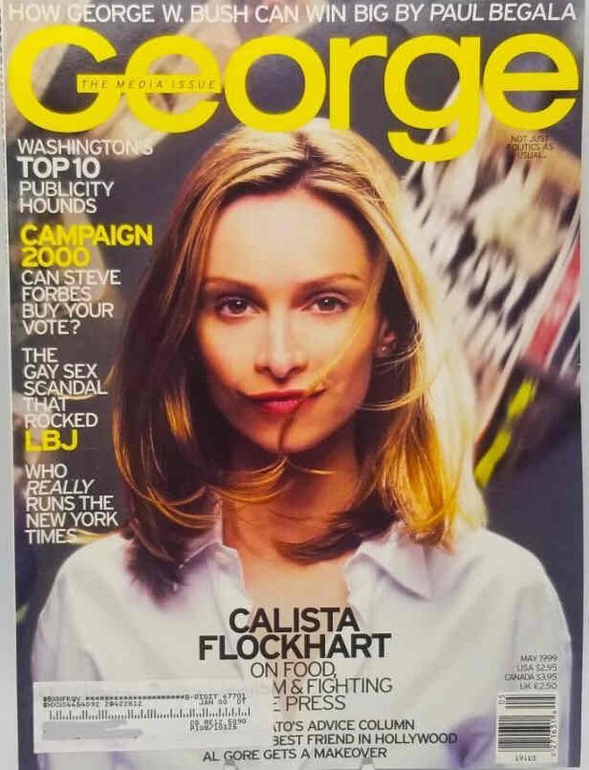 GEORGE magazine side cover  May 1999