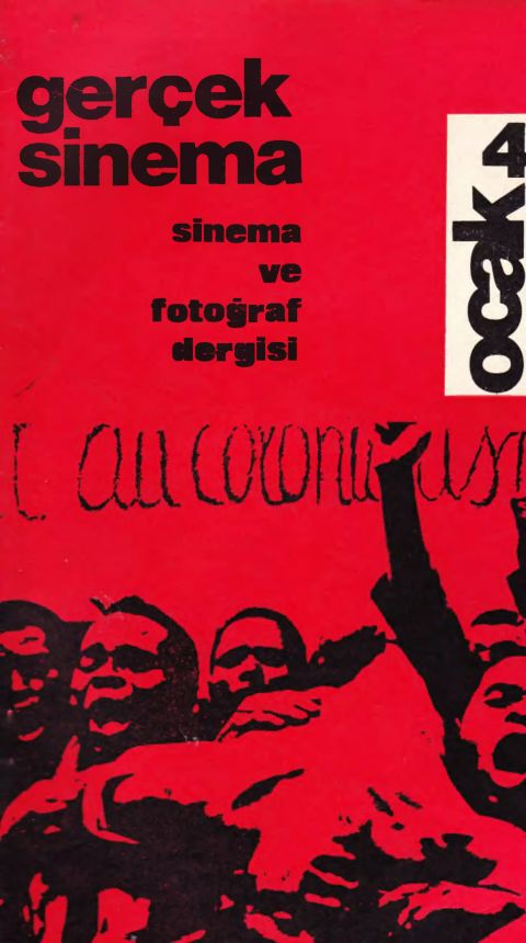 GERCEK SINEMA magazine side cover Issue 4 January 1974