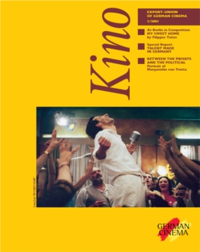 GERMAN FILMS QUARTERLY magazine side cover Issue 98 January/February/March 2001