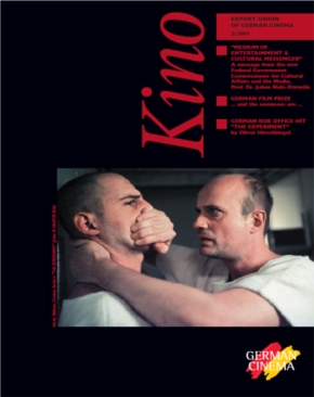 GERMAN FILMS QUARTERLY magazine side cover Issue 99 April/May/June 2001