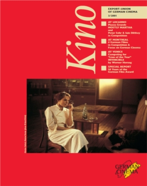 GERMAN FILMS QUARTERLY magazine side cover Issue 100 July/August/September 2001