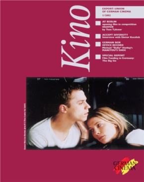 GERMAN FILMS QUARTERLY magazine side cover Issue 102 January/February/March 2002