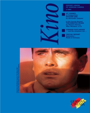 GERMAN FILMS QUARTERLY magazine side cover Issue 103 April/May/June 2002