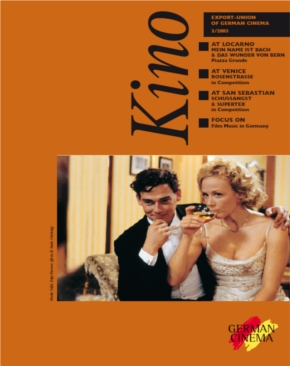 GERMAN FILMS QUARTERLY magazine side cover Issue 108 July/August/September 2003