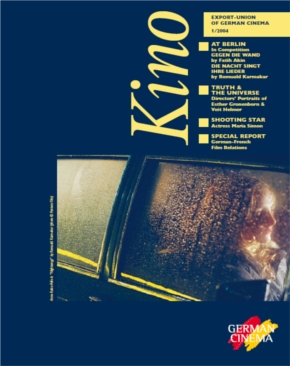 GERMAN FILMS QUARTERLY magazine side cover Issue 110 January/February/March 2004