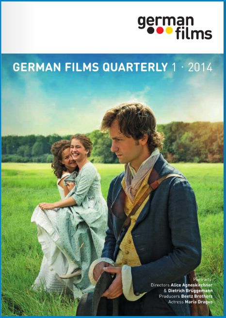 GERMAN FILMS QUARTERLY magazine side cover Issue 150 January/February/March 2014