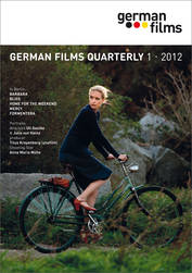 GERMAN FILMS QUARTERLY magazine side cover Issue 142 January/February/March 2012