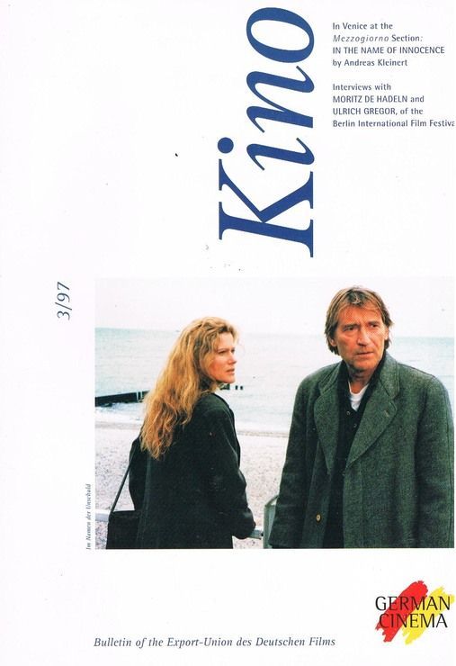 GERMAN FILMS QUARTERLY magazine side cover Issue 84  1997