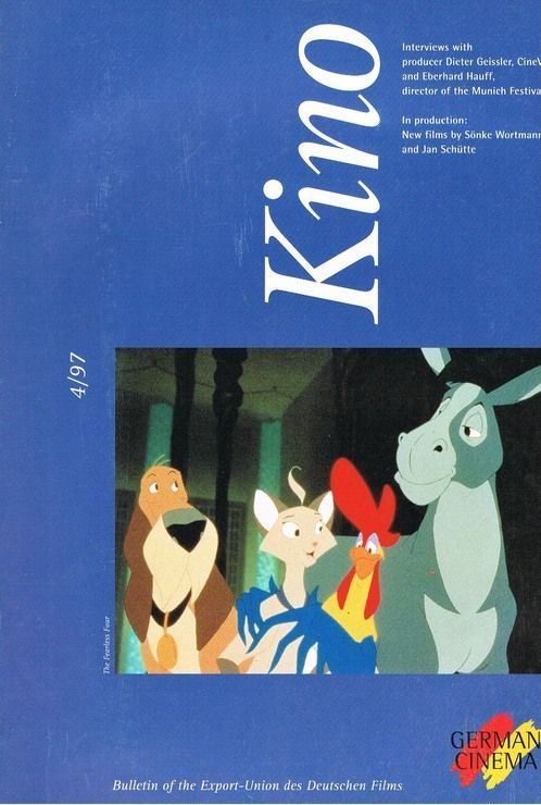 GERMAN FILMS QUARTERLY magazine side cover Issue 85  1997