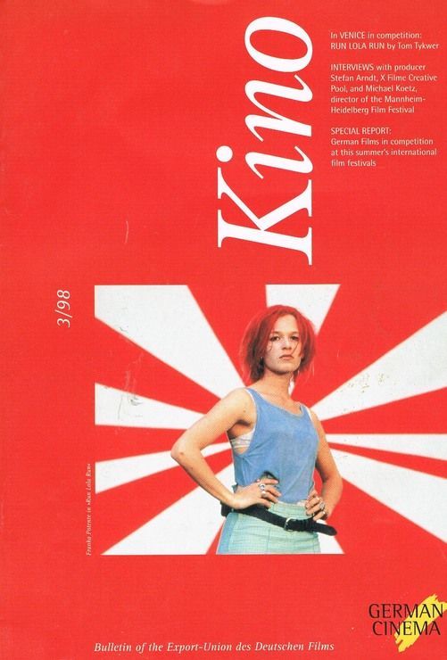 GERMAN FILMS QUARTERLY magazine side cover Issue 88  1998