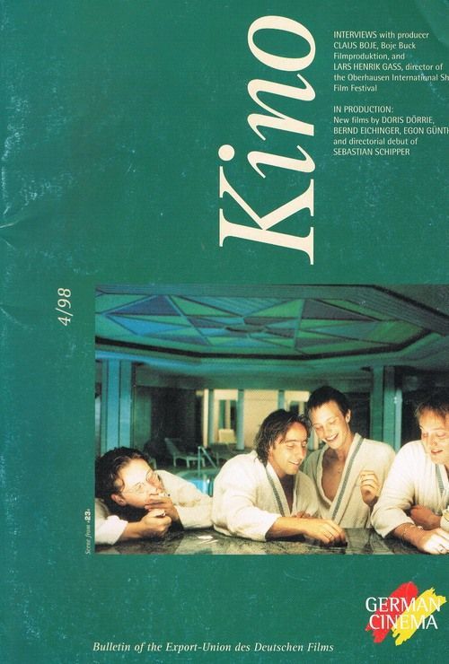 GERMAN FILMS QUARTERLY magazine side cover Issue 89  1998