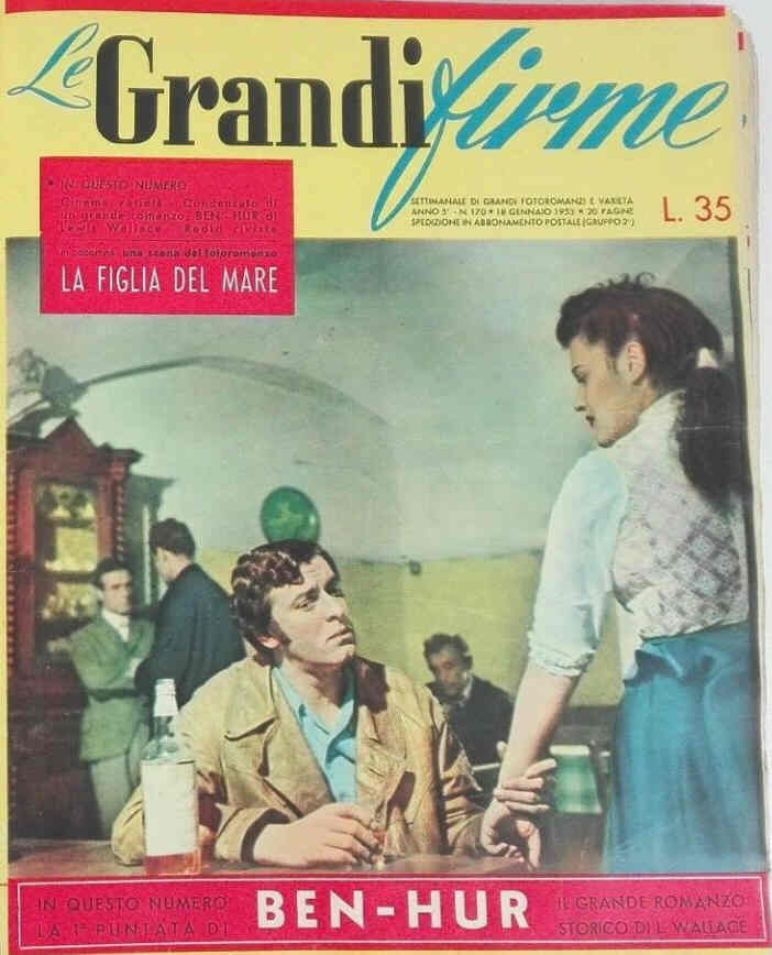 GRANDI FIRME|LE (1950s) magazine side cover Issue 170 18 January 1953