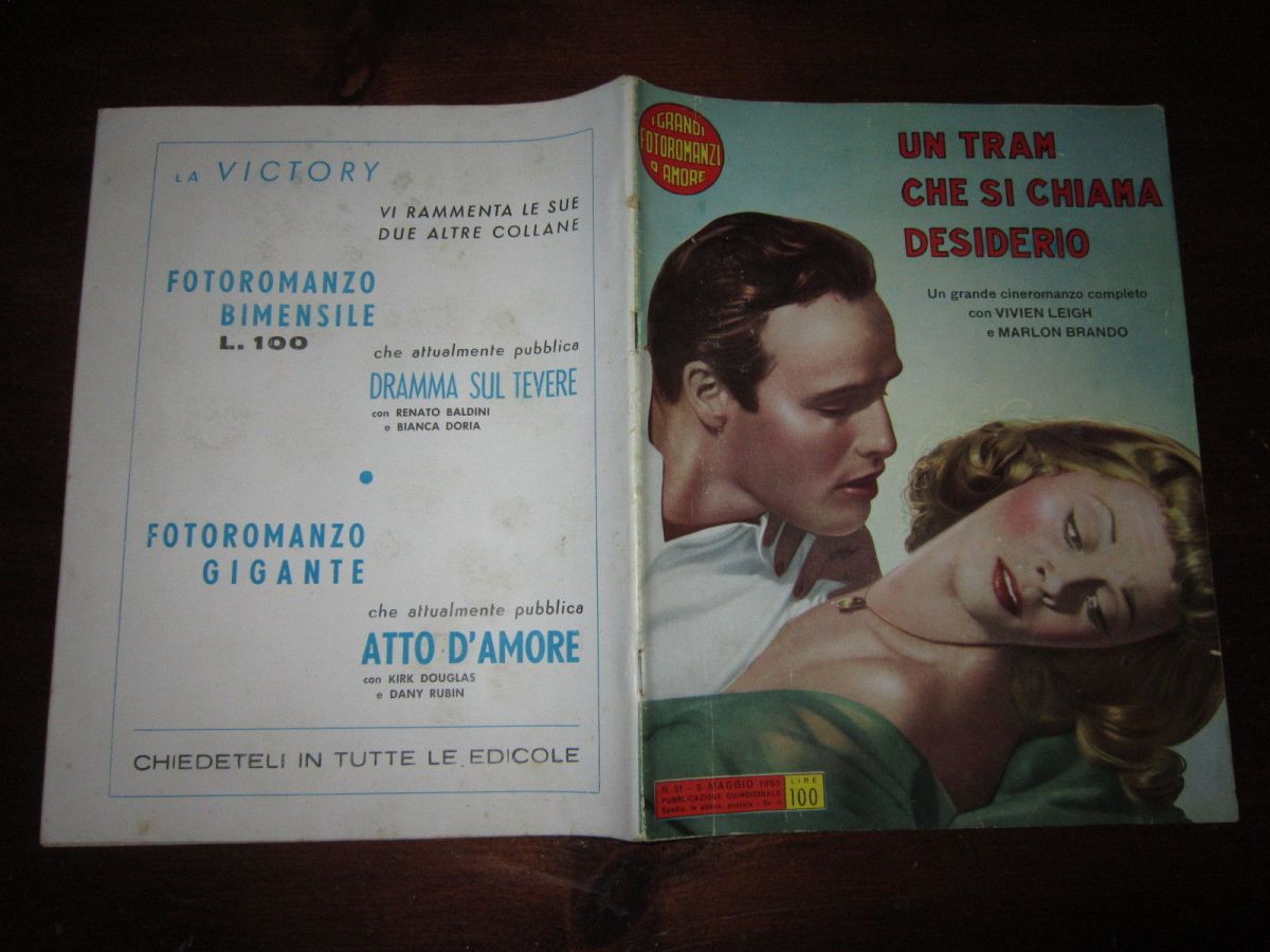 GRANDI FOTOROMANZI D AMORE | I magazine side cover Issue 51 5 May 1955