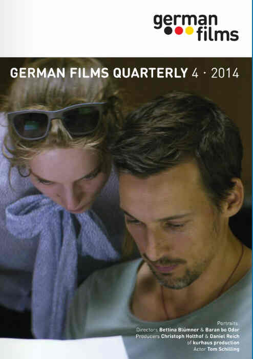 GERMAN FILMS QUARTERLY magazine side cover Issue 153  2014